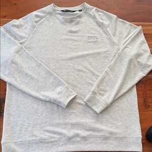 Travis Mathew Light Gray Crewneck Sweater